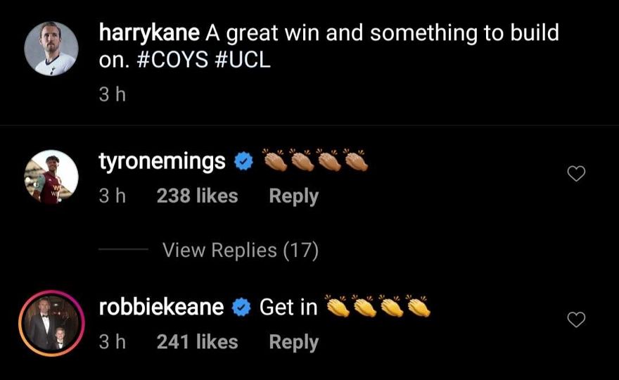 Harry Kane Instagram