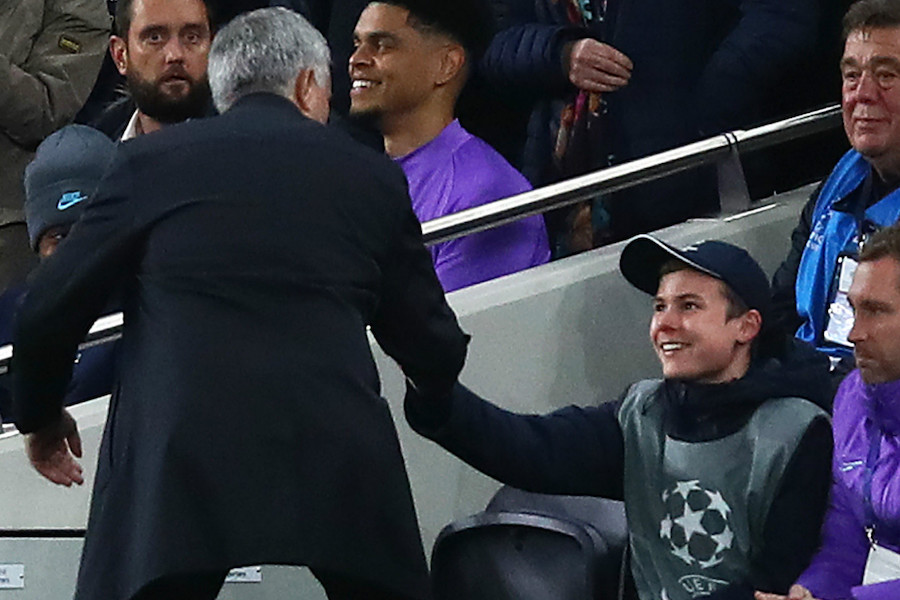 Jose Mourinho Ball Boy
