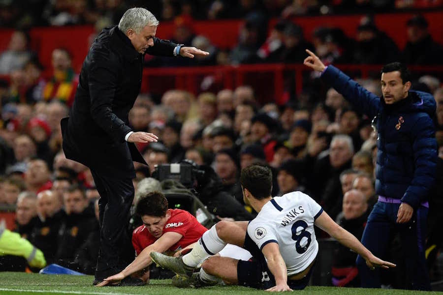 Jose Mourinho & Harry Winks