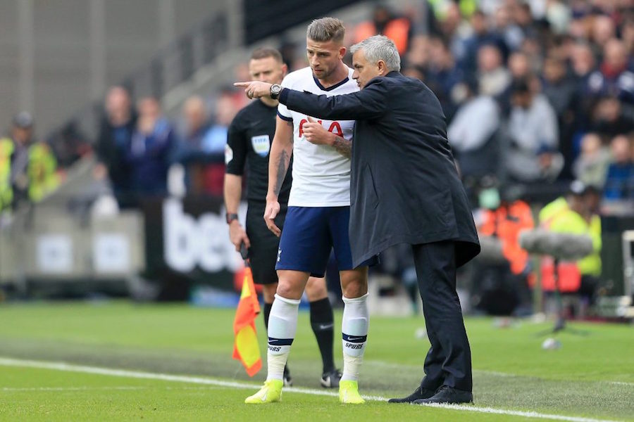 Toby Alderweireld & Jose Mourinho