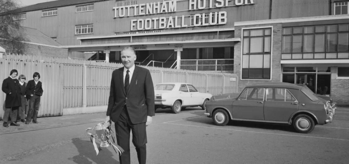 Bill Nicholson at White Hart Lane