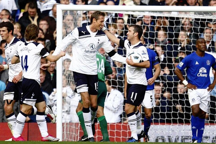 Rafael van der Vaart & Peter Crouch