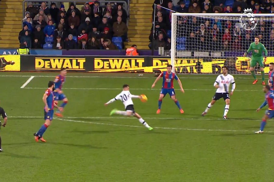 Dele Alli goal v Crystal Palace