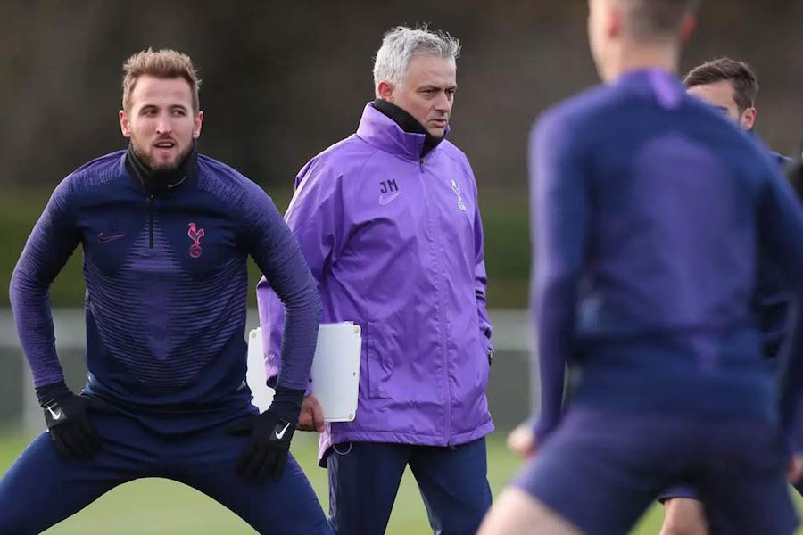 Harry Kane training