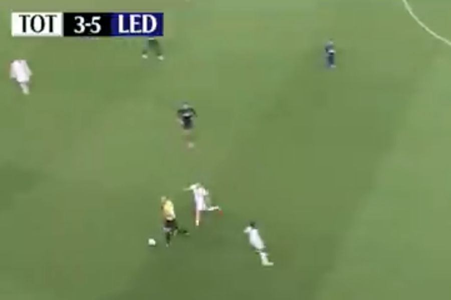 Lewis Holtby on Howard Webb