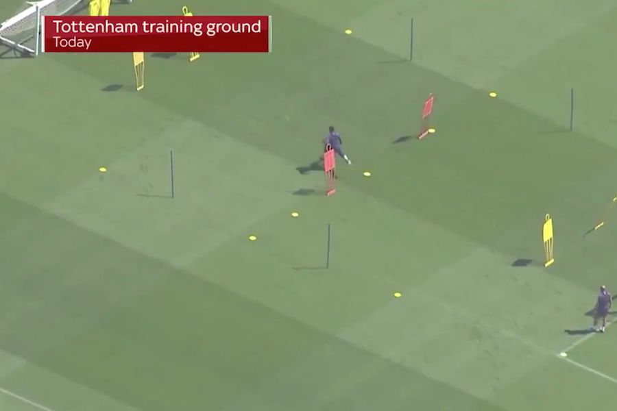 Tottenham training