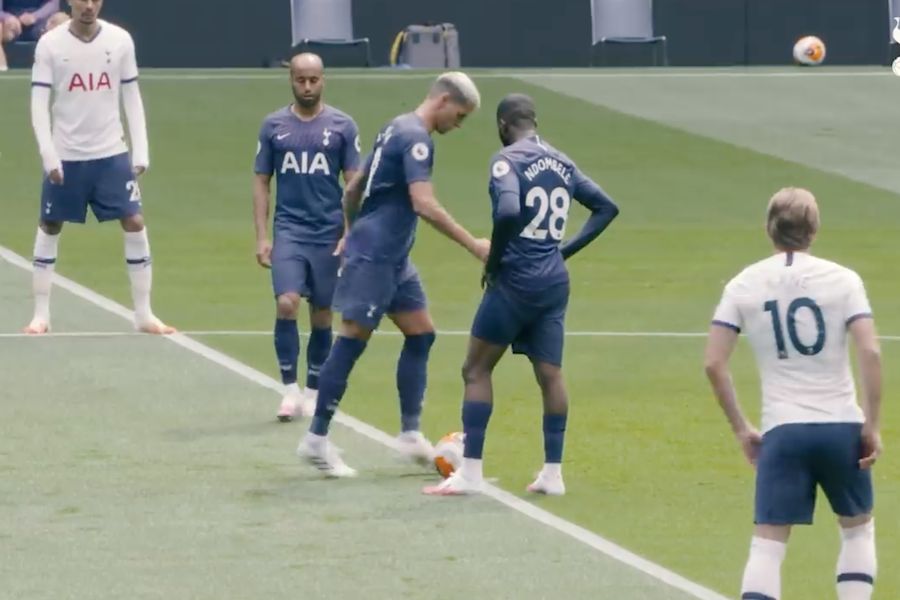 Tottenham practice match