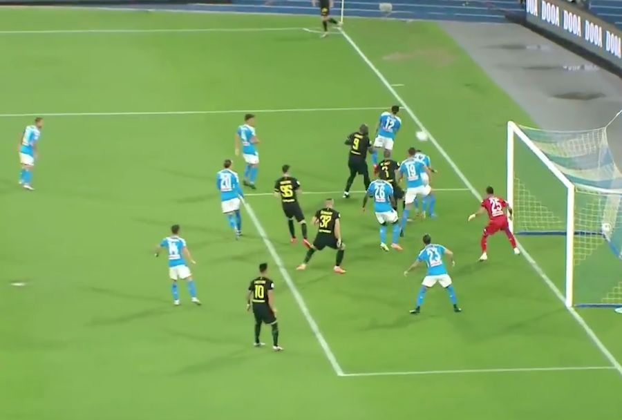 Christian Eriksen corner