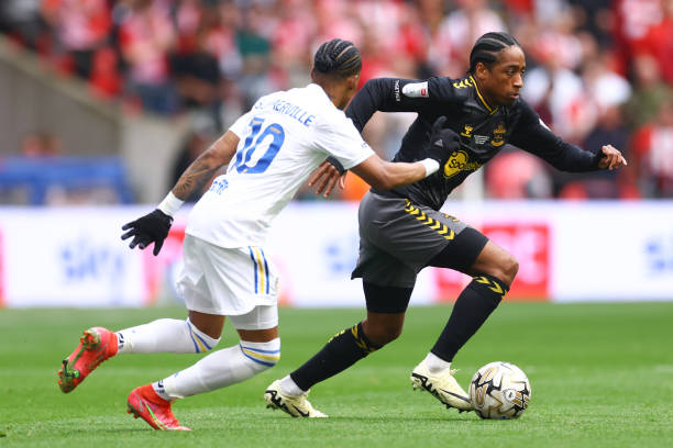 Kyle Walker-Peters in action for Southampton