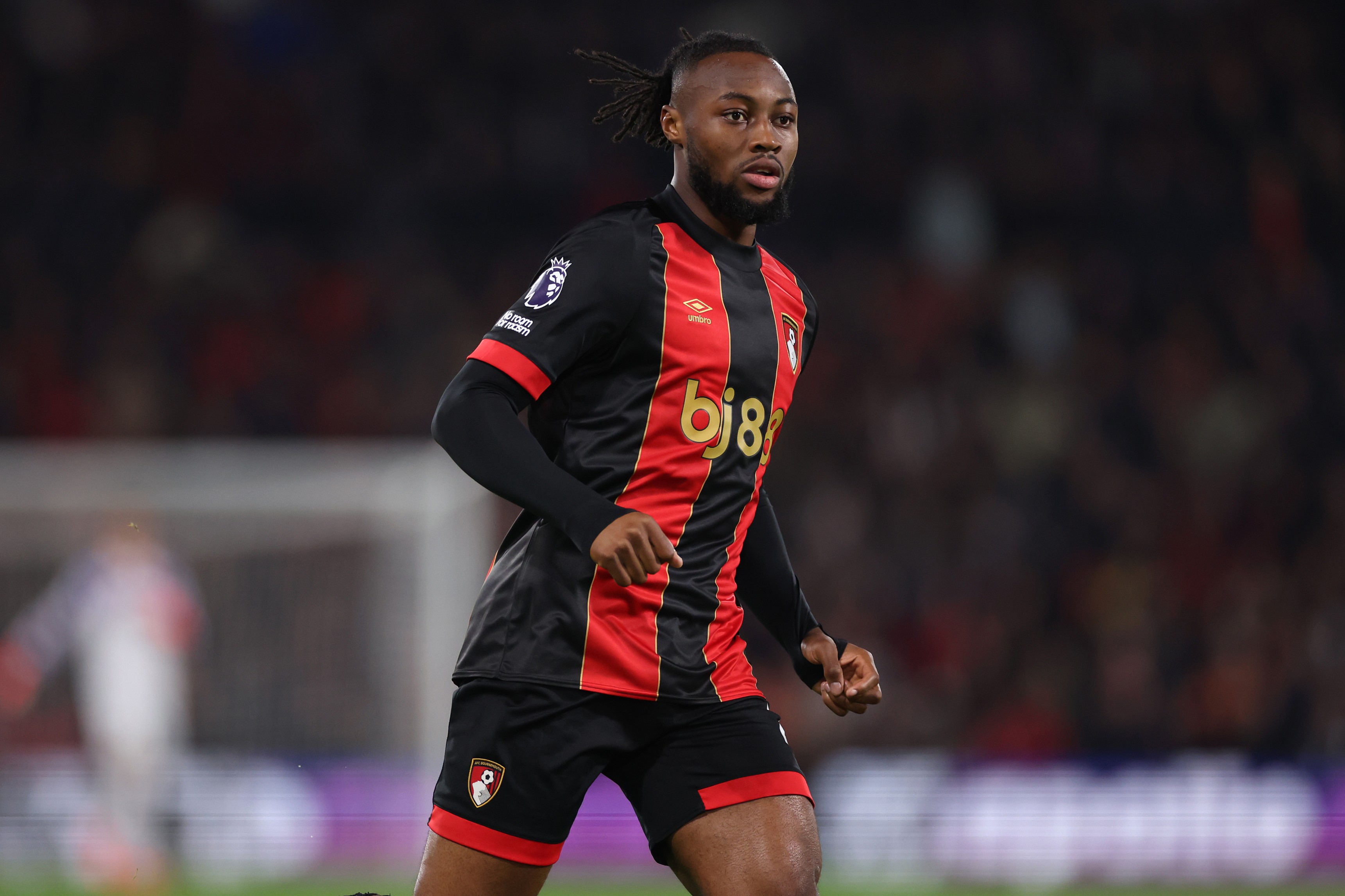 Antoine Semenyo in action for Bournemouth