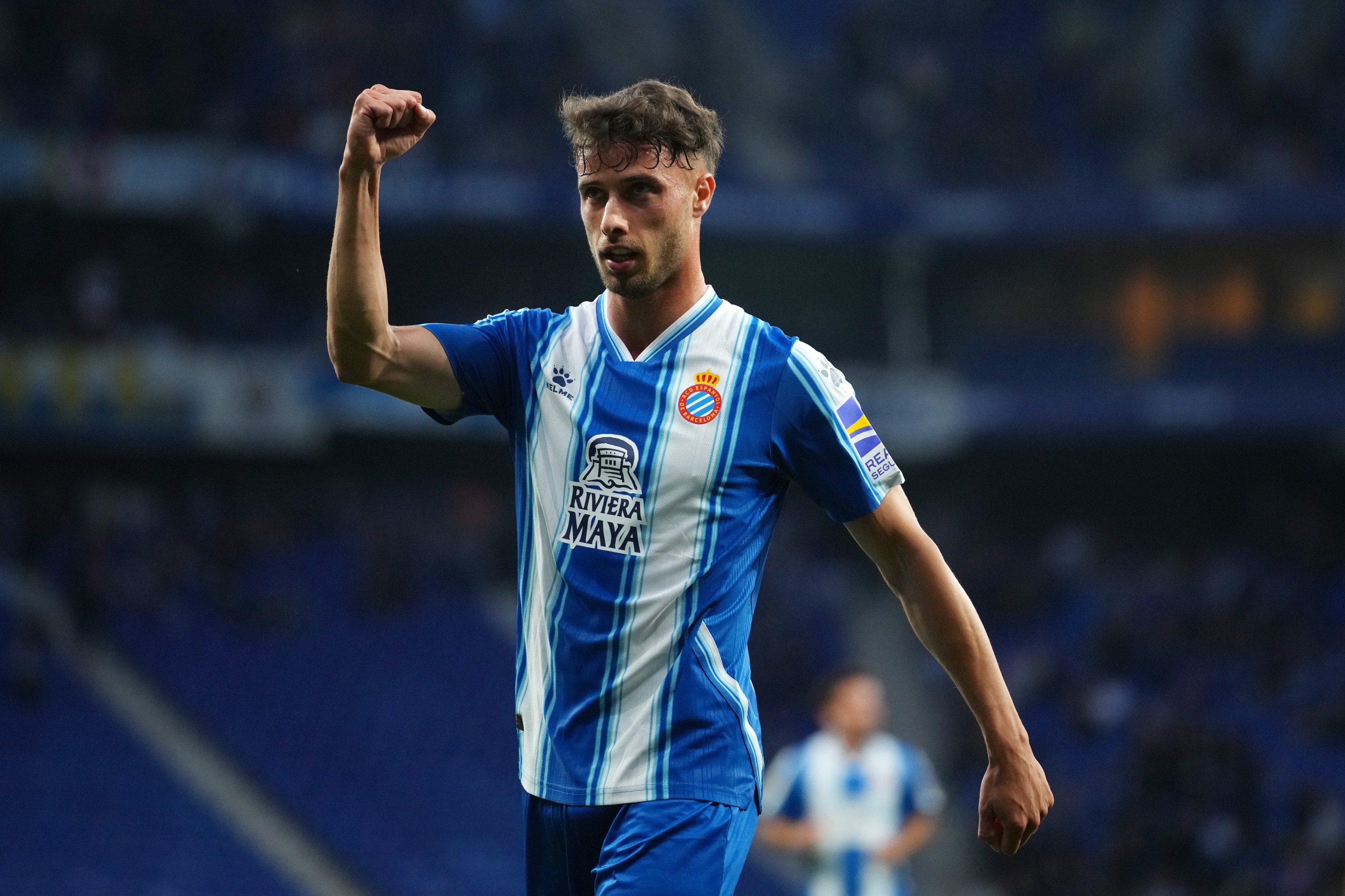 Tottenham watching Javi Puado closely.