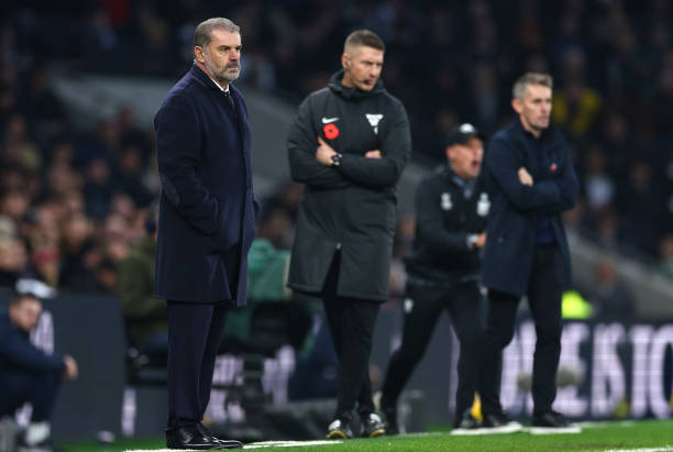 Tottenham manager Ange Postecoglou