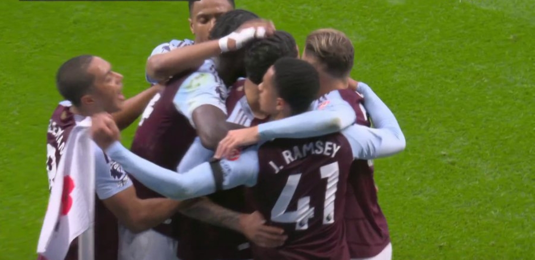 Morgan Rogers goal vs Tottenham after Vicario mistake