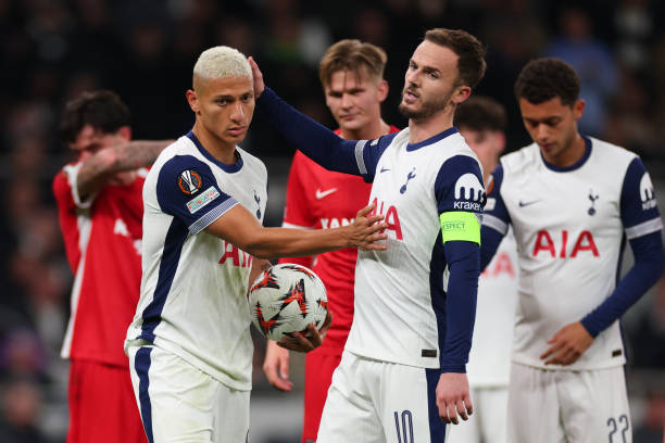 Richarlison and James Maddison