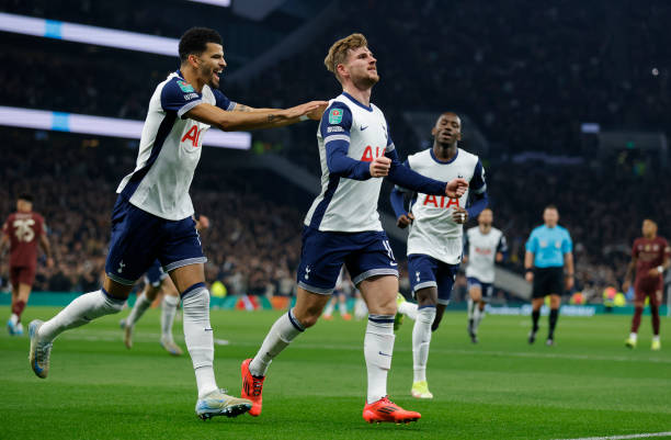Timo Werner is not happy at Tottenham