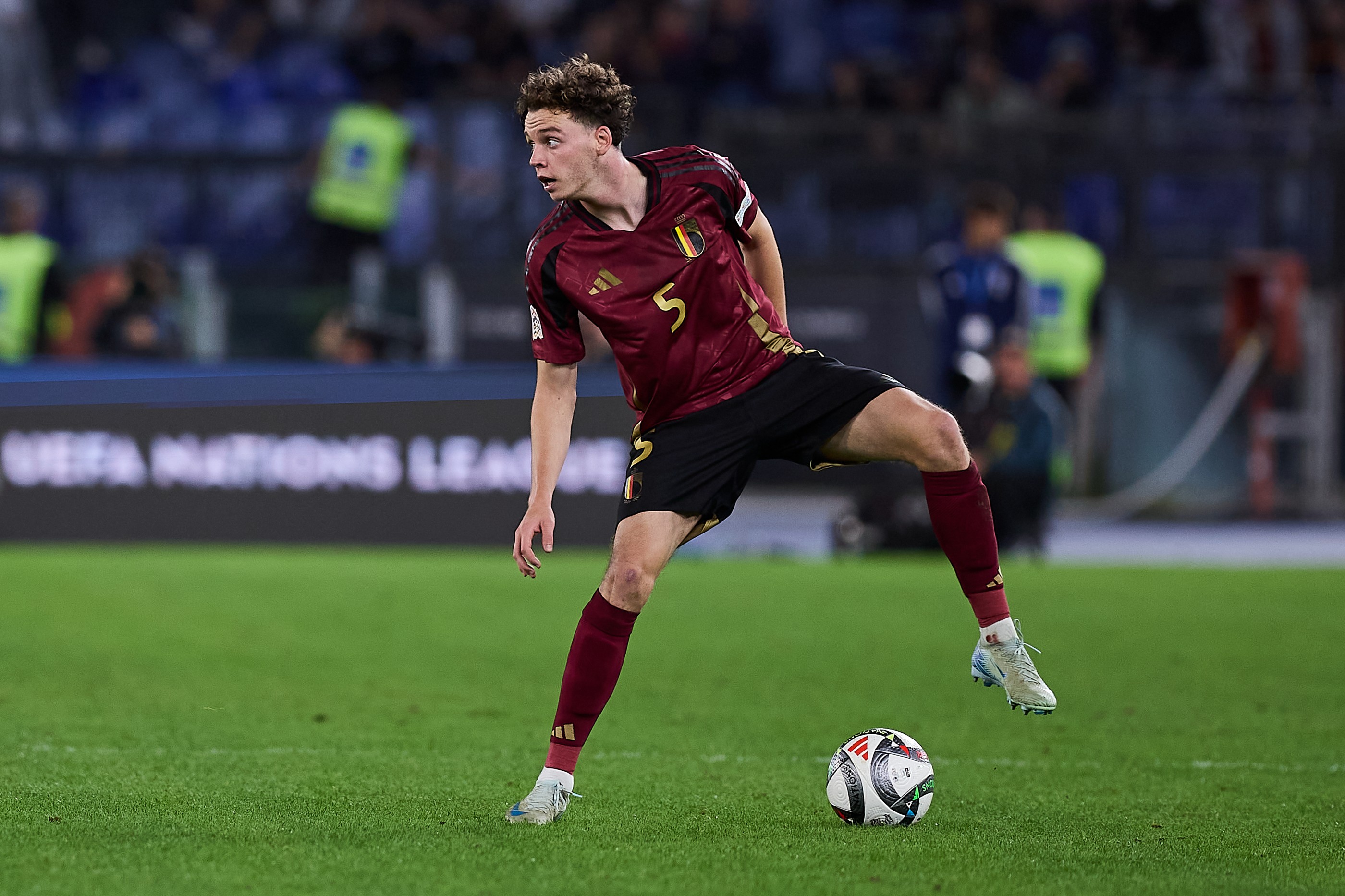 Maxim De Cuyper of Belgium in action