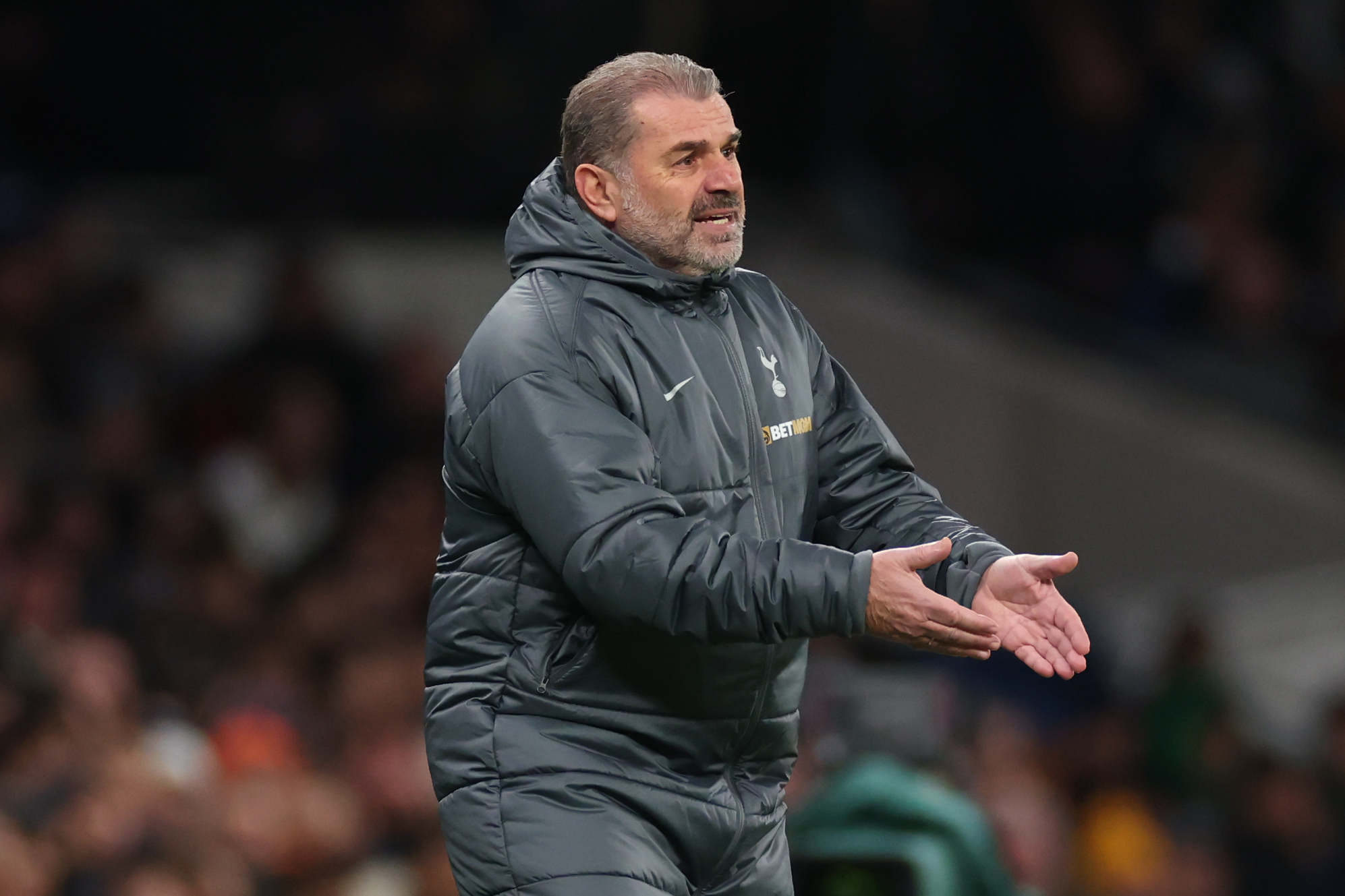 Tottenham manager Ange Postecoglou