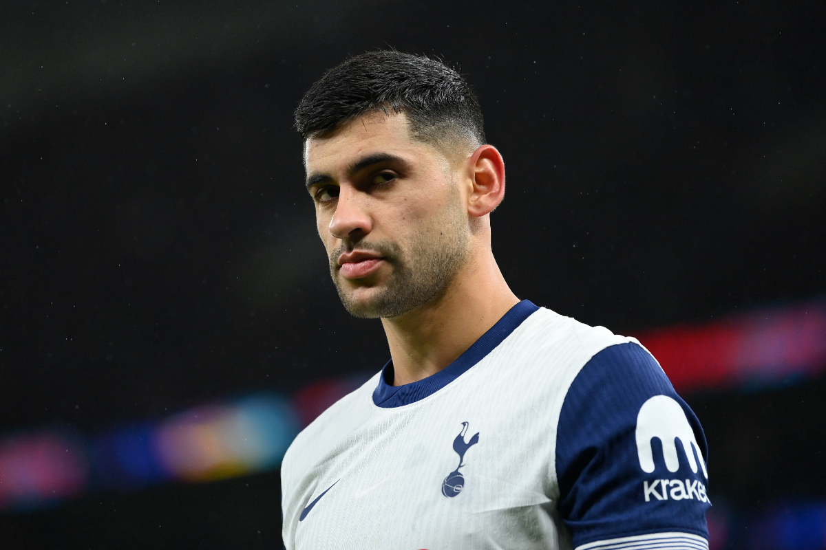 Tottenham star Cristian Romero