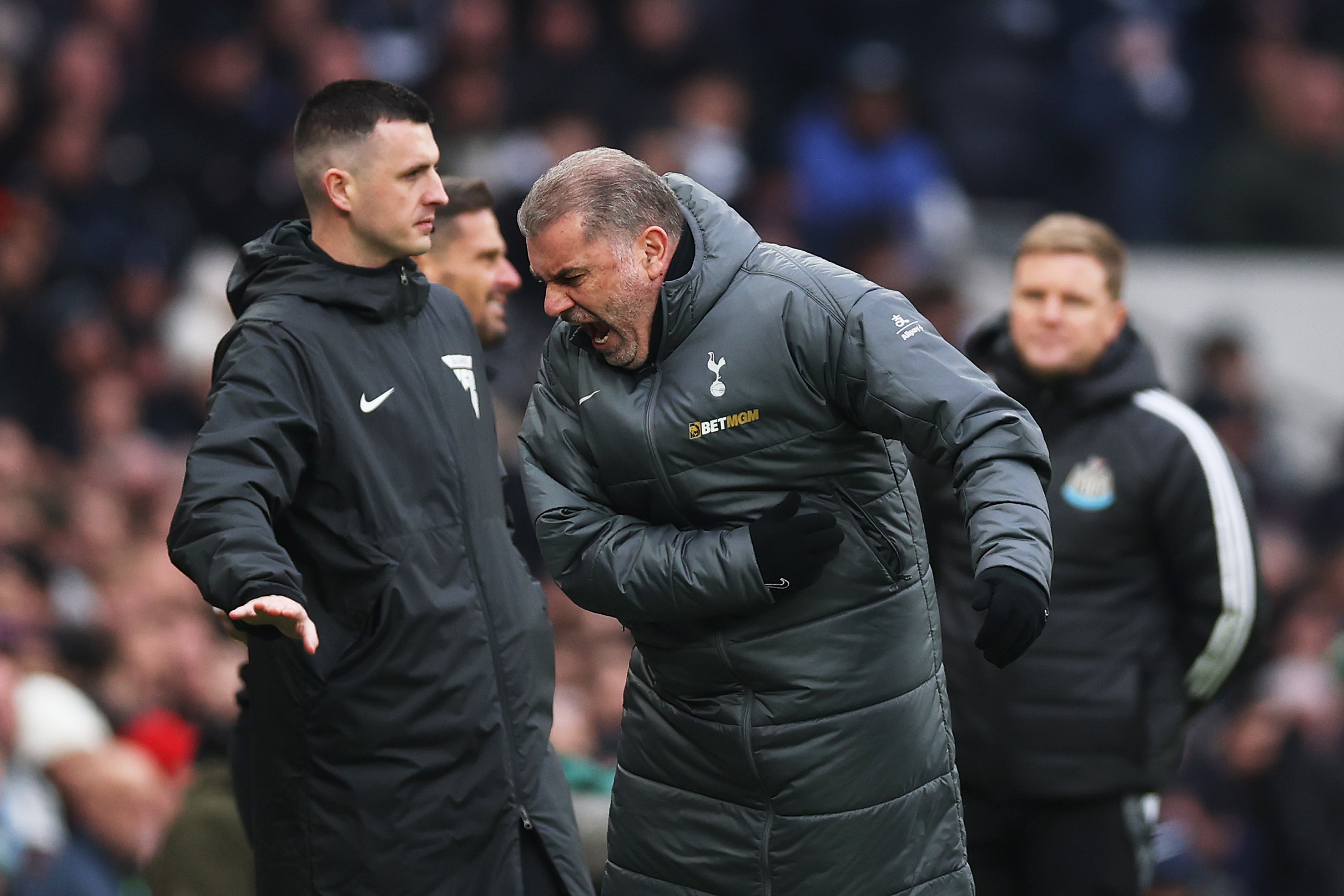 Tottenham manager Ange Postecoglou
