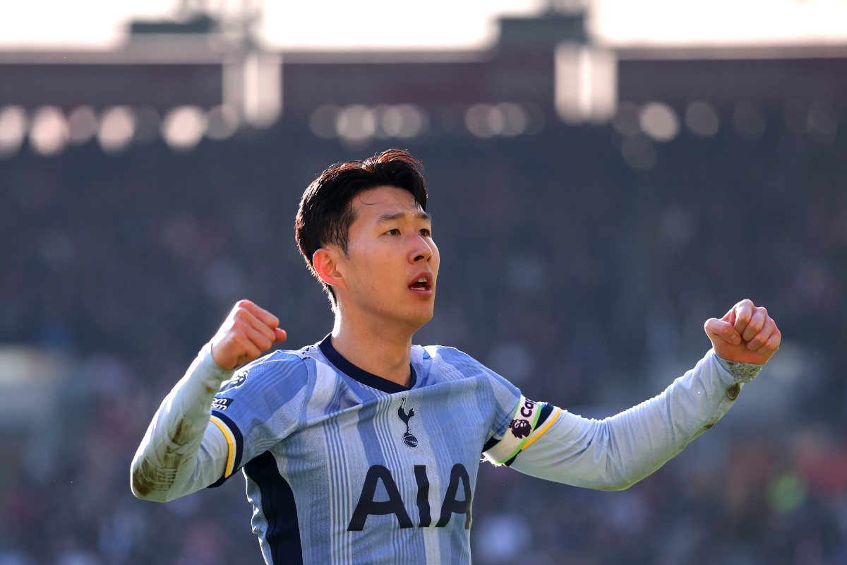 Tottenham attacker Heung-min Son