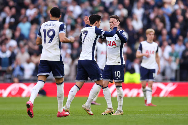 Tottenham players