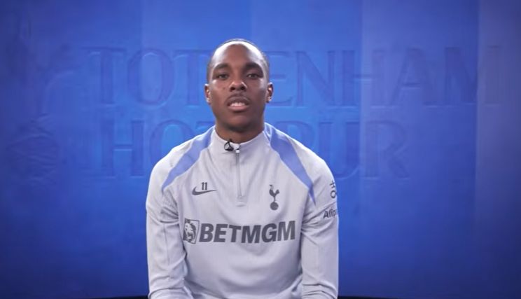 Tottenham loanee Mathys Tel