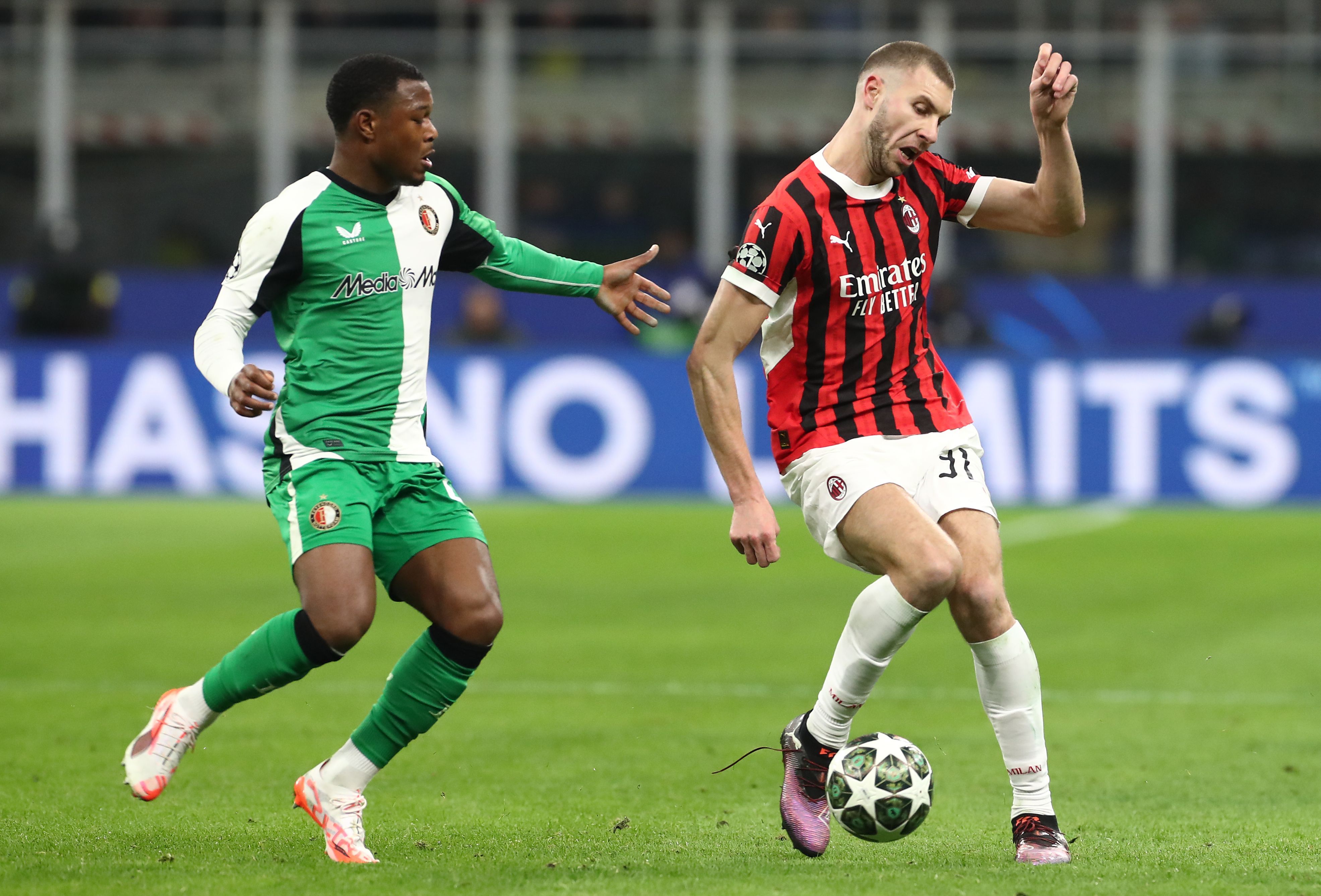 Zepiqueno Redmond of Feyenoord in action