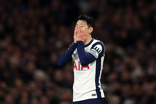Tottenham star Heung-min Son dejected after Chelsea defeat