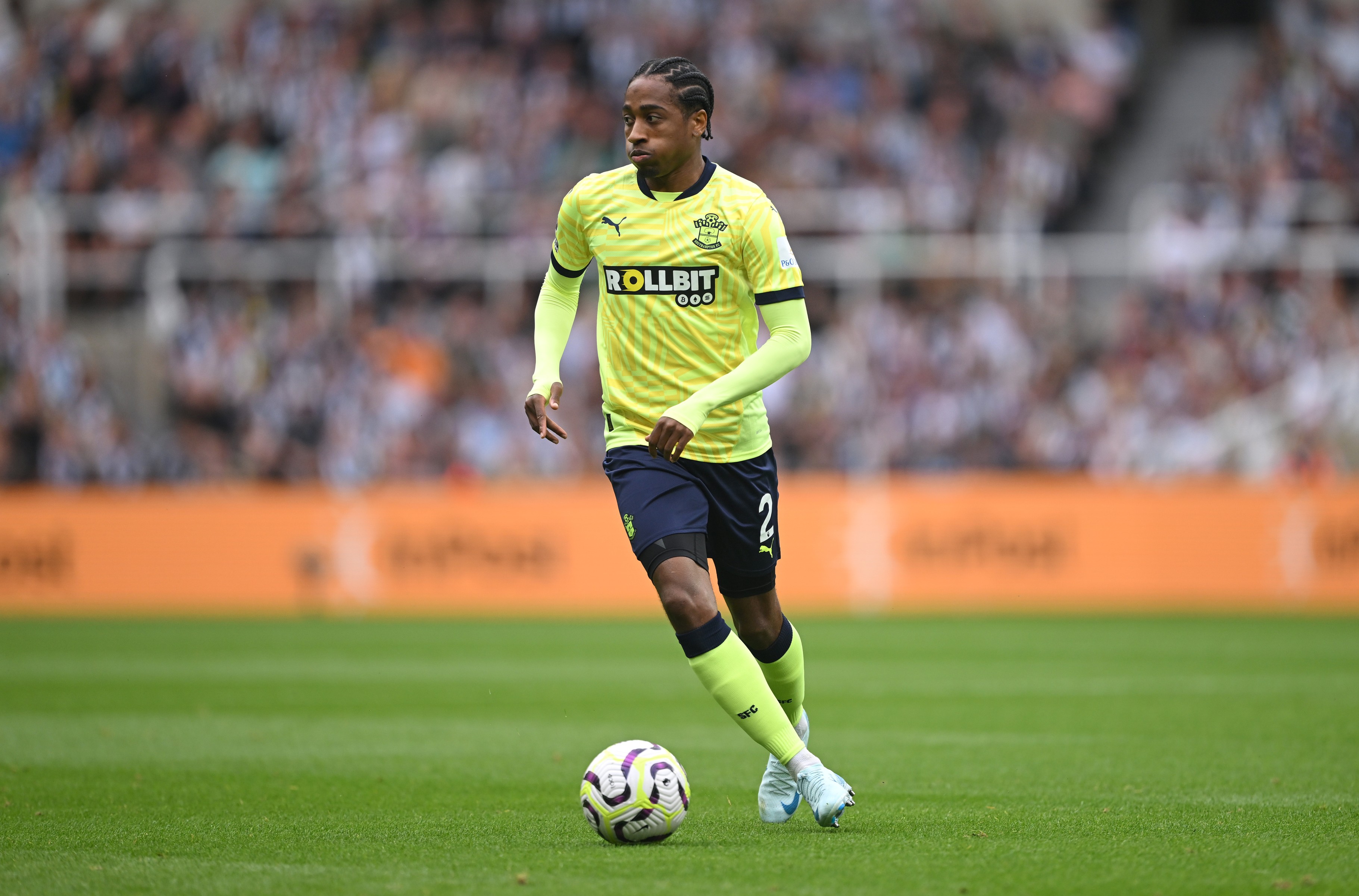 Kyle Walker-Peters in action for Southampton