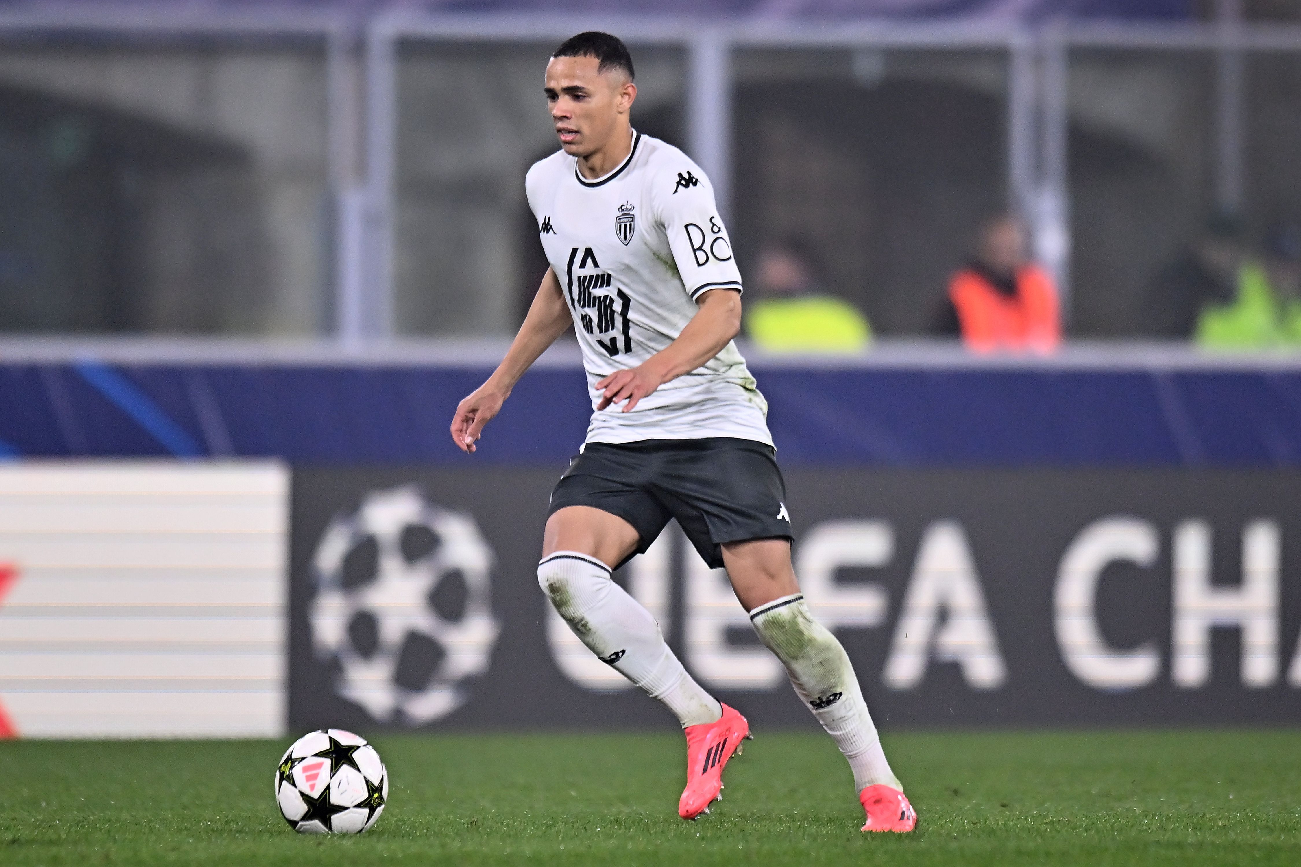 Vanderson of AS Monaco in action during the UEFA Champions League