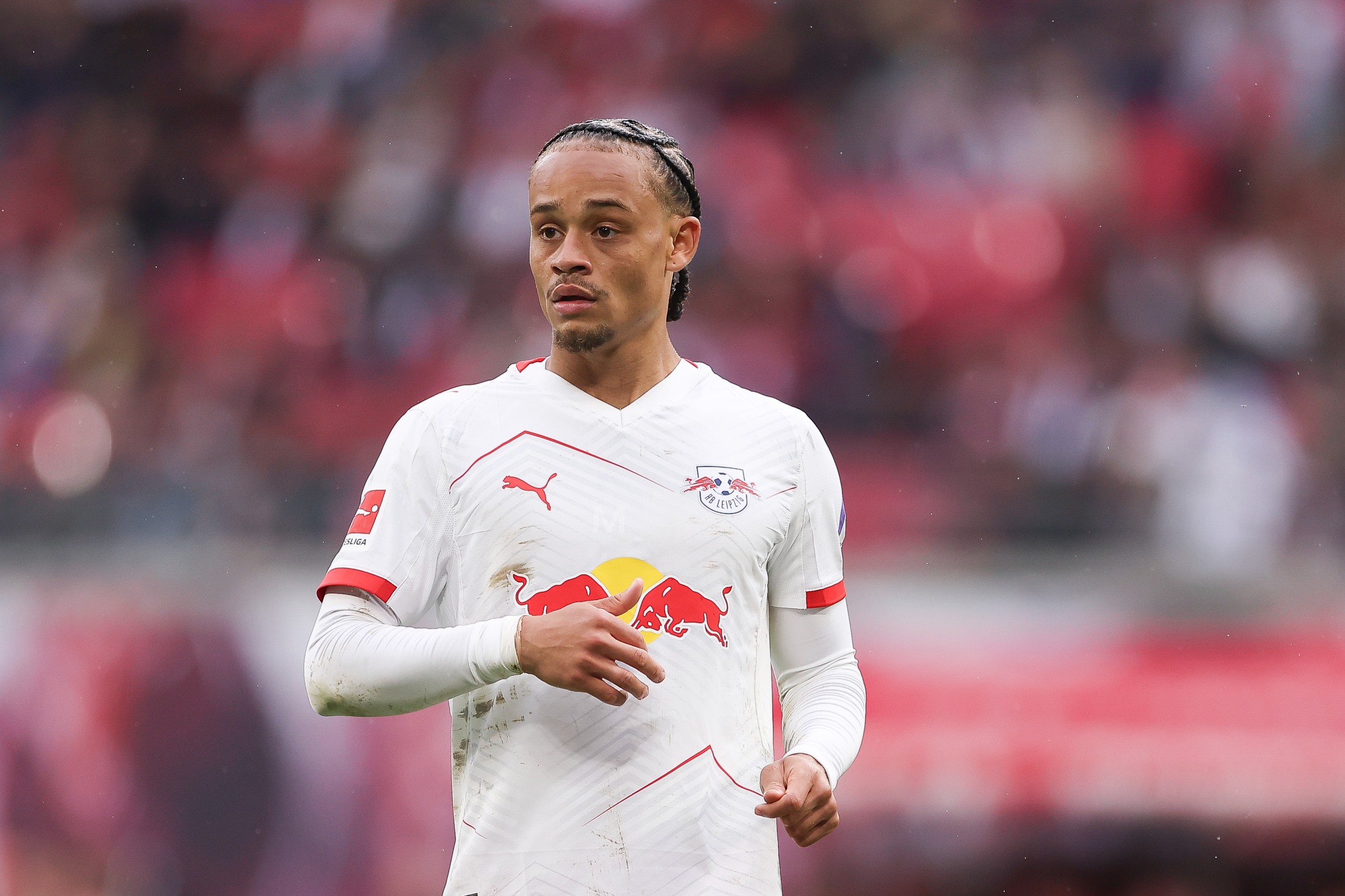 Xavi Simons in action for RB Leipzig
