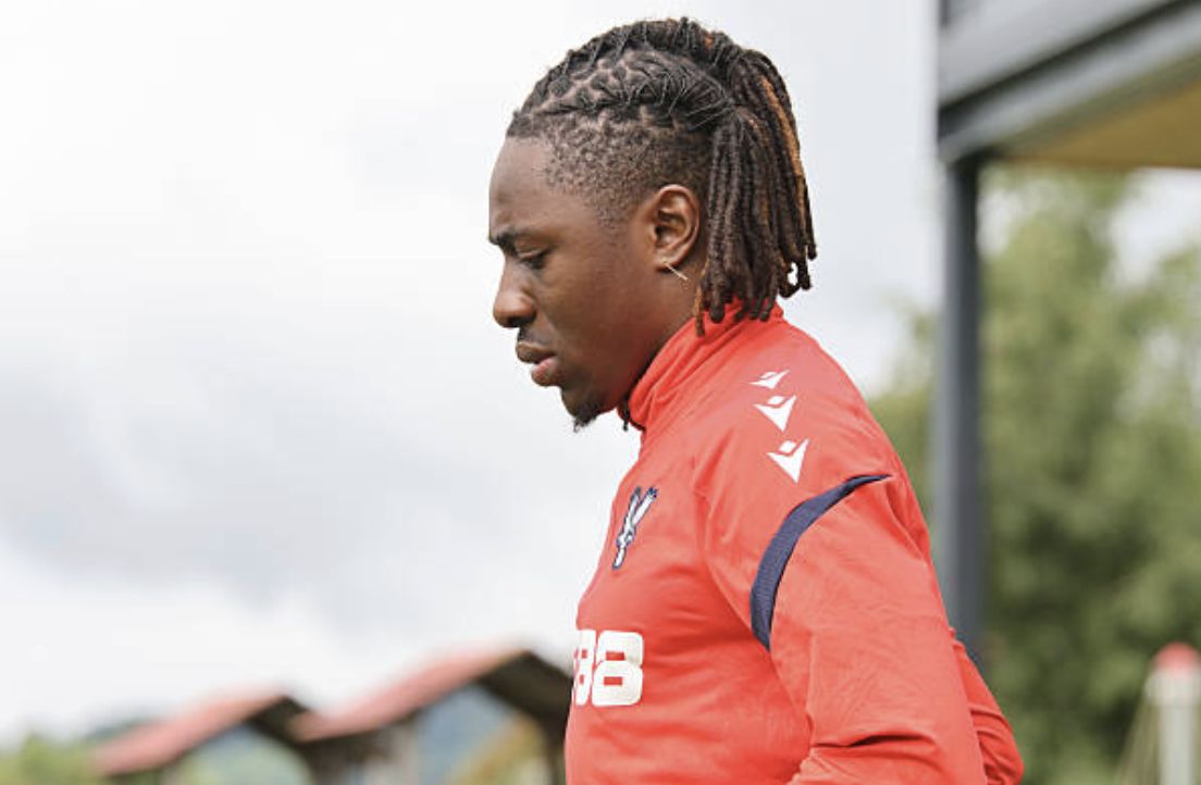 Eberechi Eze during a training session of the Crystal Palace pre-season training camp at Dilly Training Centre on July 28, 2025 in Windischgarsten, Austria. (Photo by Severin Aichbauer/SEPA.Media /Getty Images)