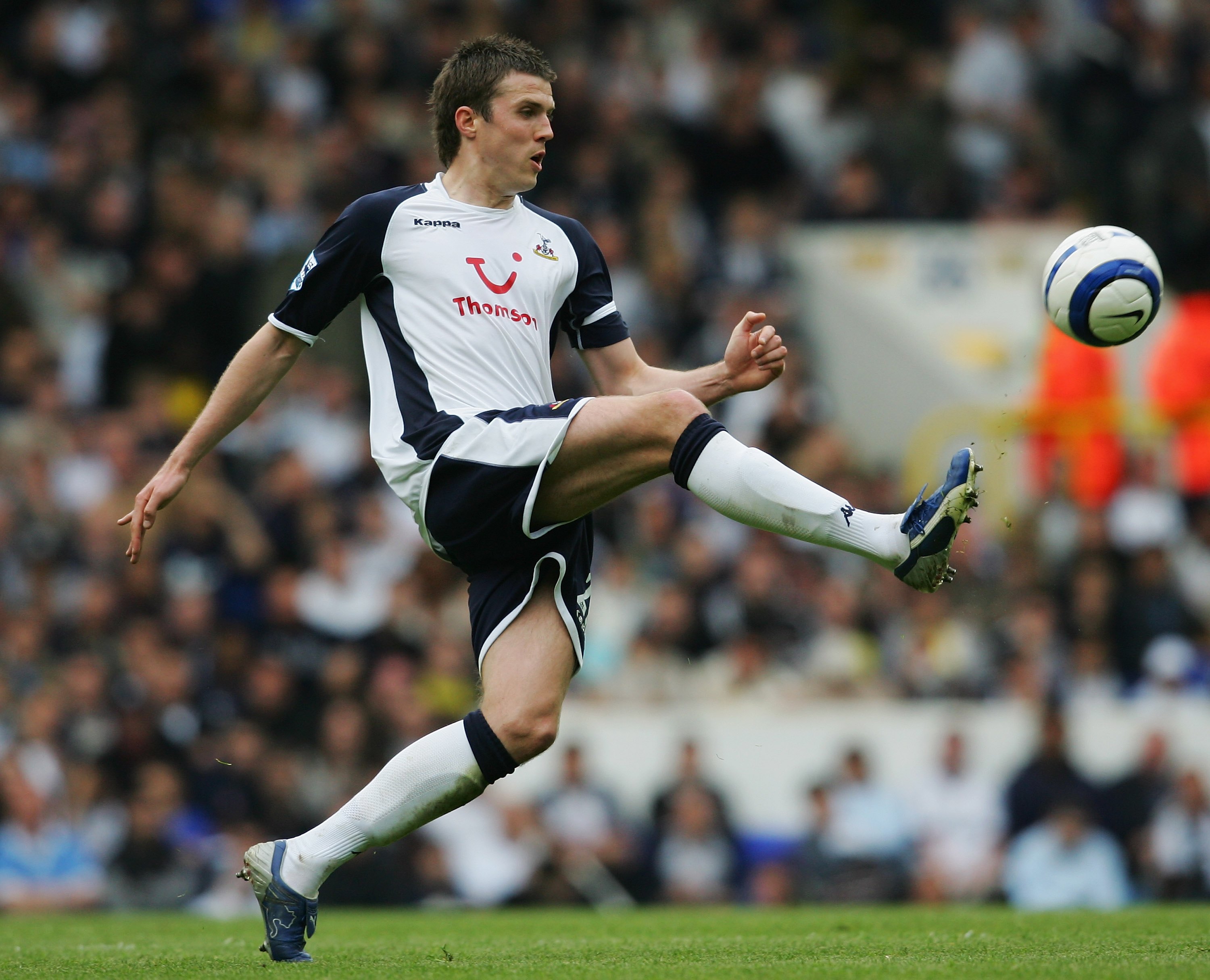 Michael Carrick of Tottenham Hotspur in action