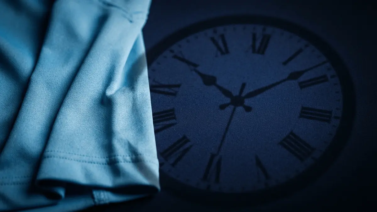 Manchester City jersey fabric against Tottenham navy background with dramatic lighting suggesting transfer deadline tension